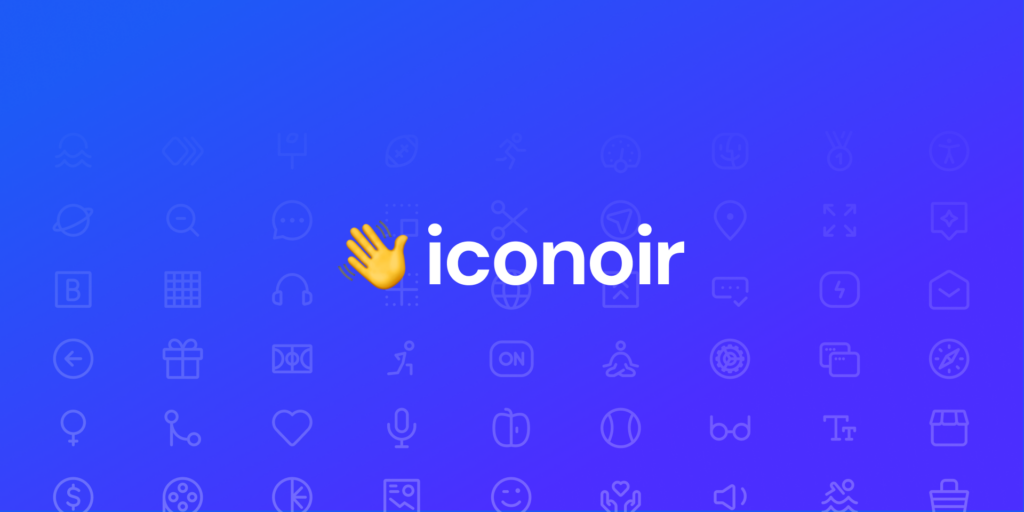 Iconoir. Free Icons set for Oxygen Builder