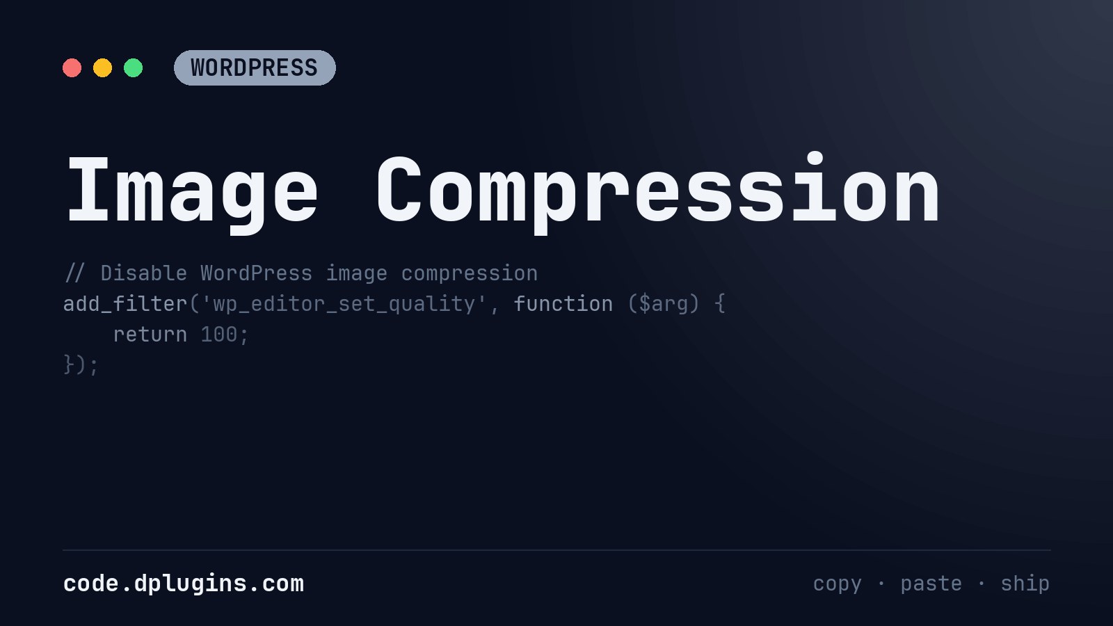 Image Compression