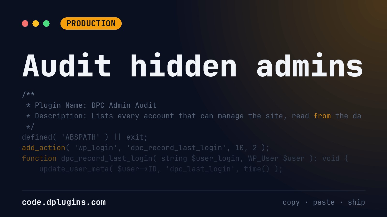 WP CLI List Admin Users, Including Hidden Admins