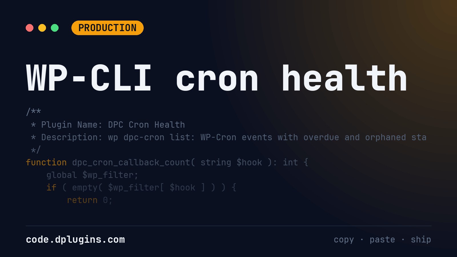 WP CLI List Cron Jobs in WordPress With Overdue Events